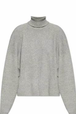 Fear Of God Essentials SZARY Golf z logo