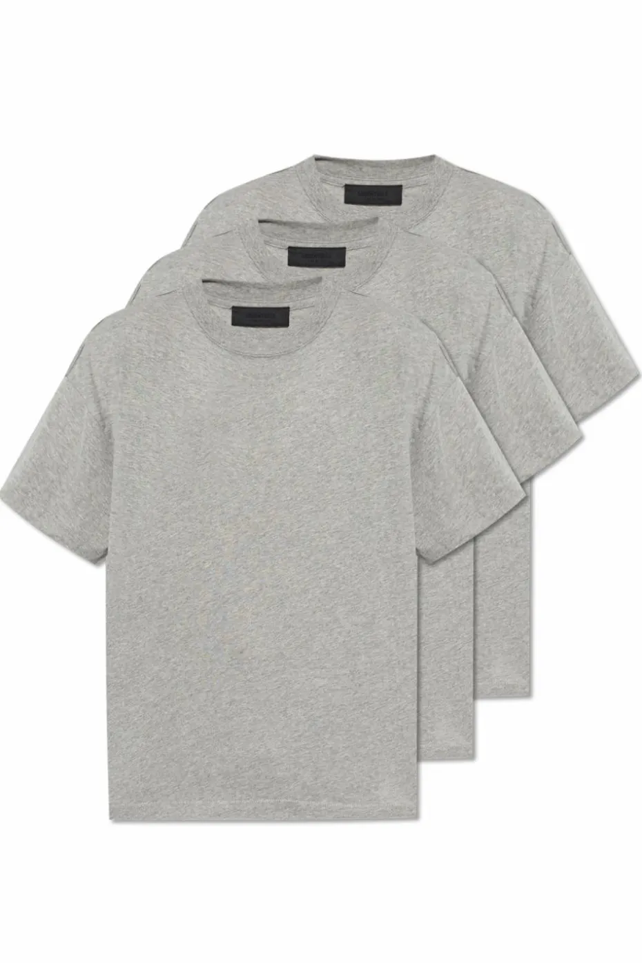 Fear Of God Essentials SZARY Trójpak t-shirtów