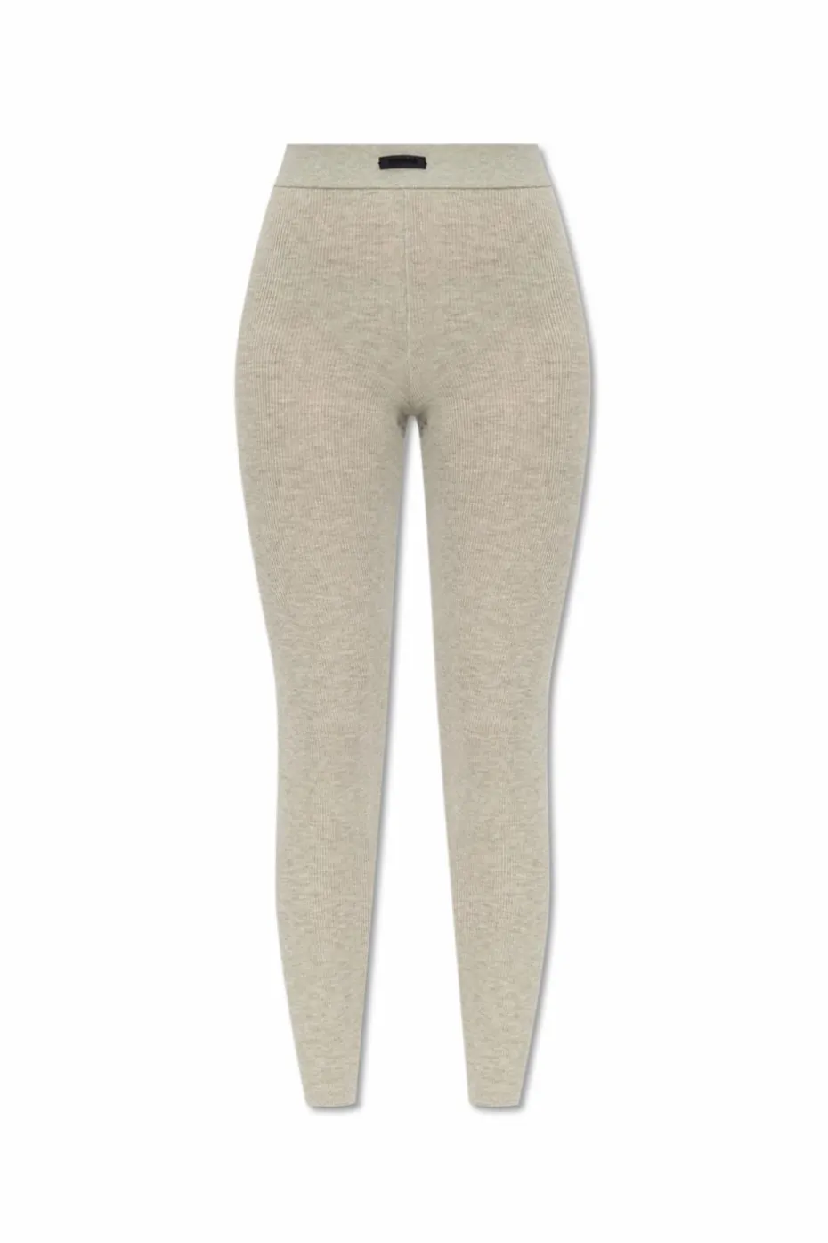 Fear Of God Essentials SZARY Dzianinowe legginsy