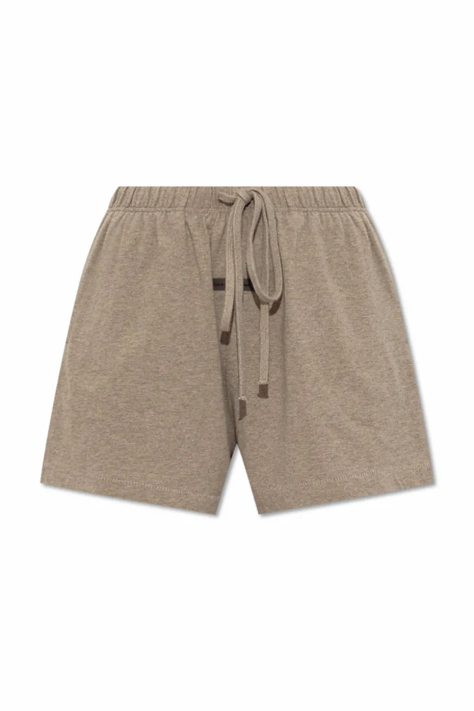 Fear Of God Essentials SZARY Szorty z wysokim stanem