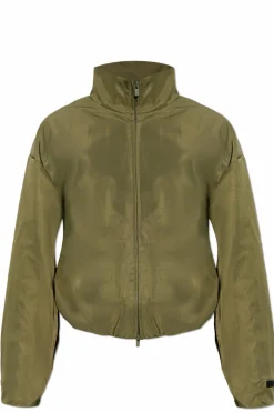 Fear Of God Essentials ZIELONY Kurtka ze stójką