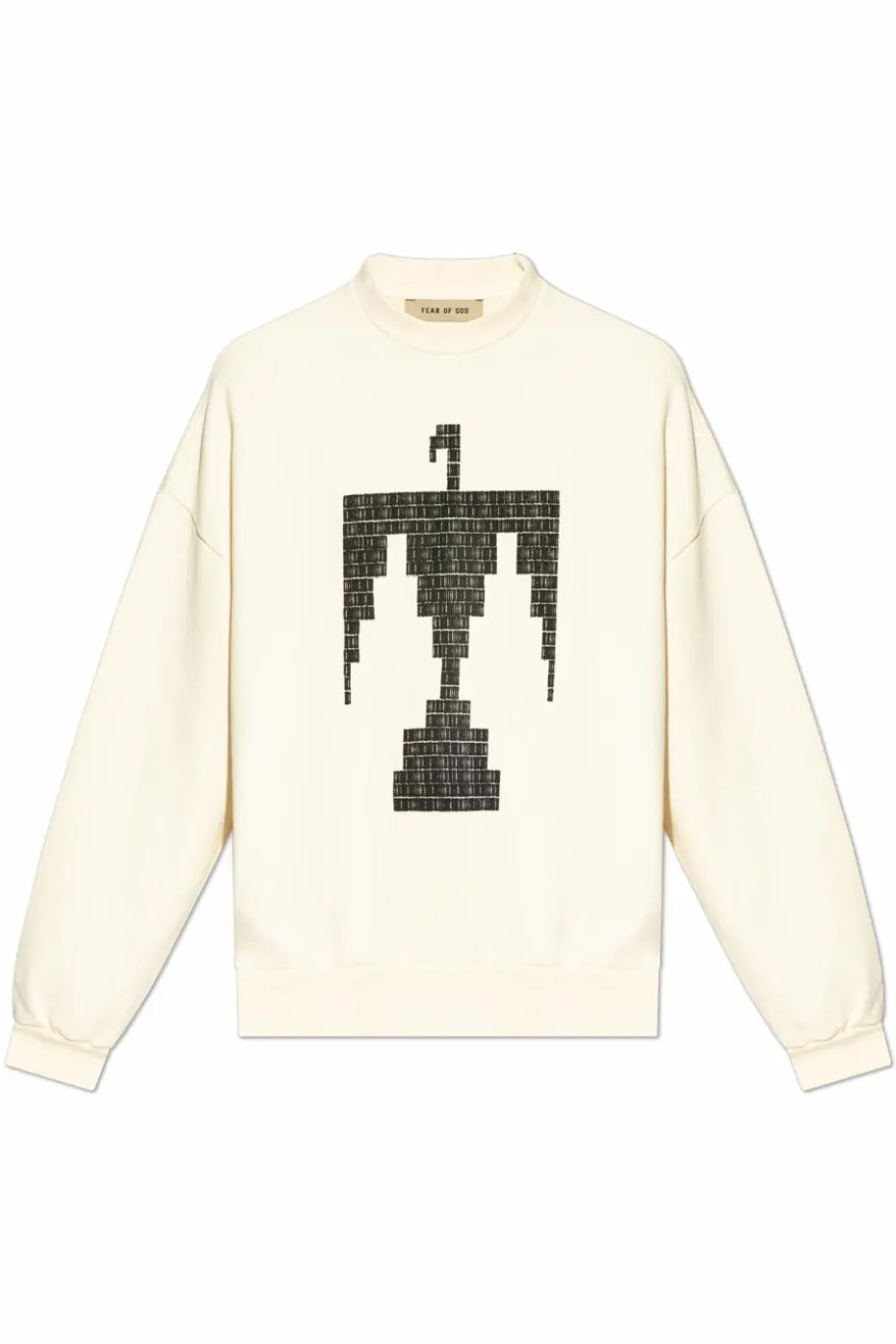 Fear Of God kremowy Bluza z nadrukiem