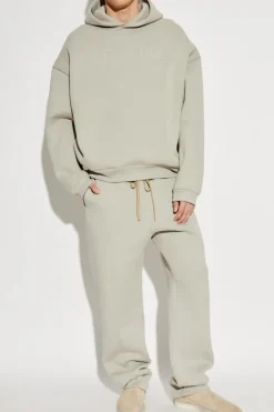 Fear Of God SZARY Bluza z kapturem