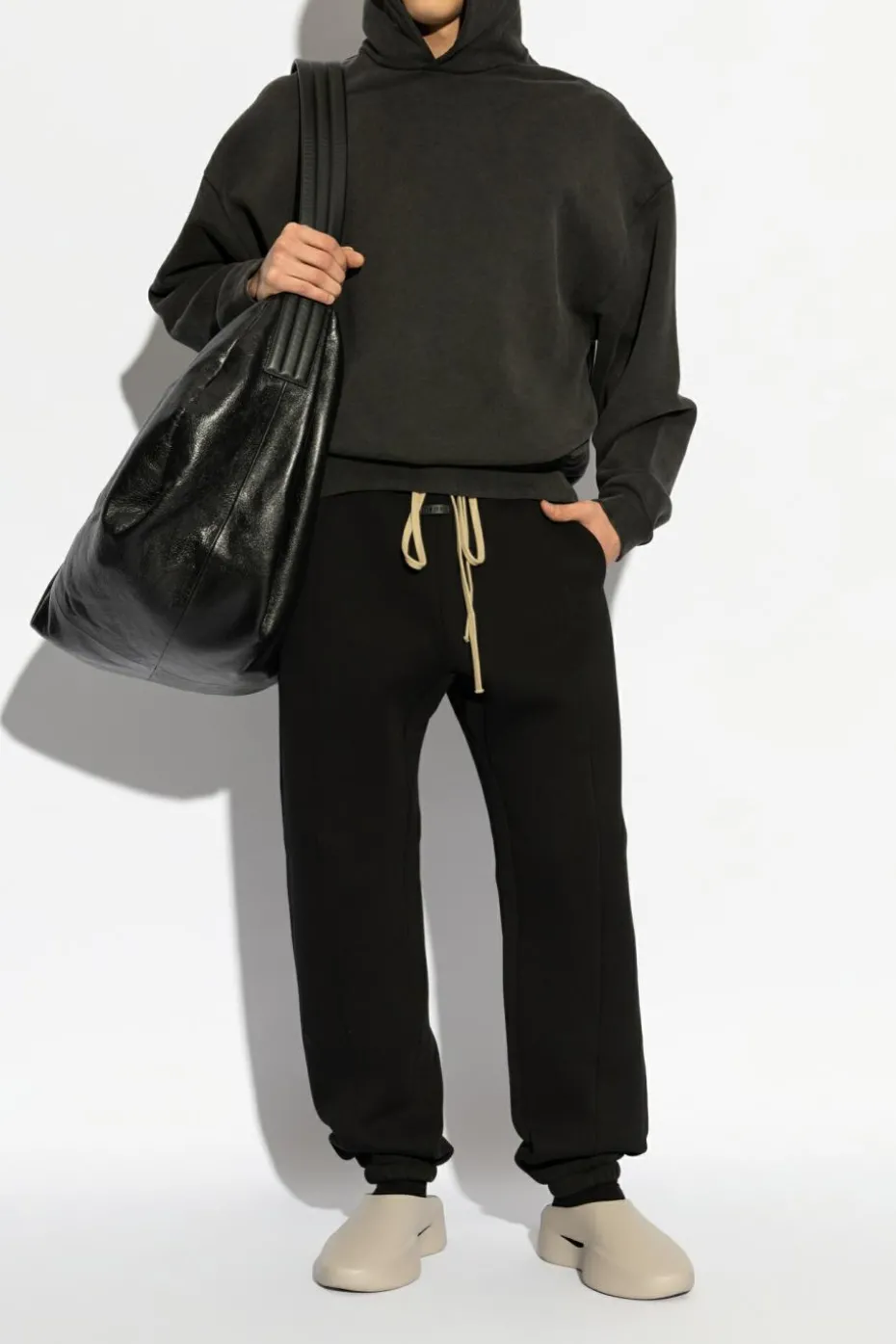 Fear Of God SZARY Bluza z kapturem