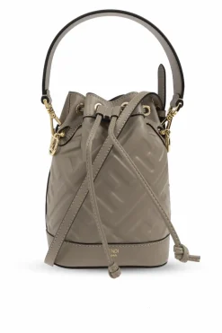 Fendi beżowy Torba na ramię ‘Mon Tresor Mini’ typu ‘bucket’