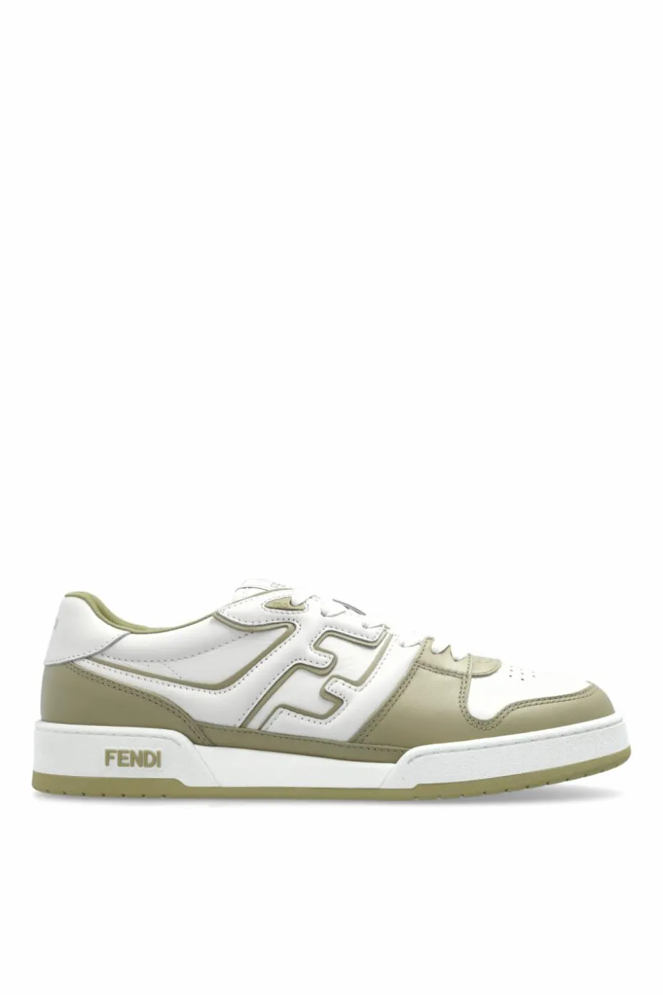 Fendi BIAŁY Buty sportowe `Match`