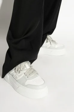 Fendi BIAŁY Buty sportowe `Fendi Match`