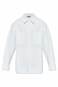 Fendi BIAŁY Jeansowa koszula