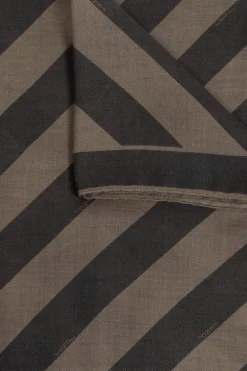 Fendi BRĄZOWY Chusta z logo