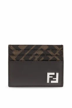Fendi BRĄZOWY Etui na karty