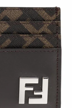 Fendi BRĄZOWY Etui na karty