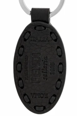 Fendi CZARNY Brelok do kluczy