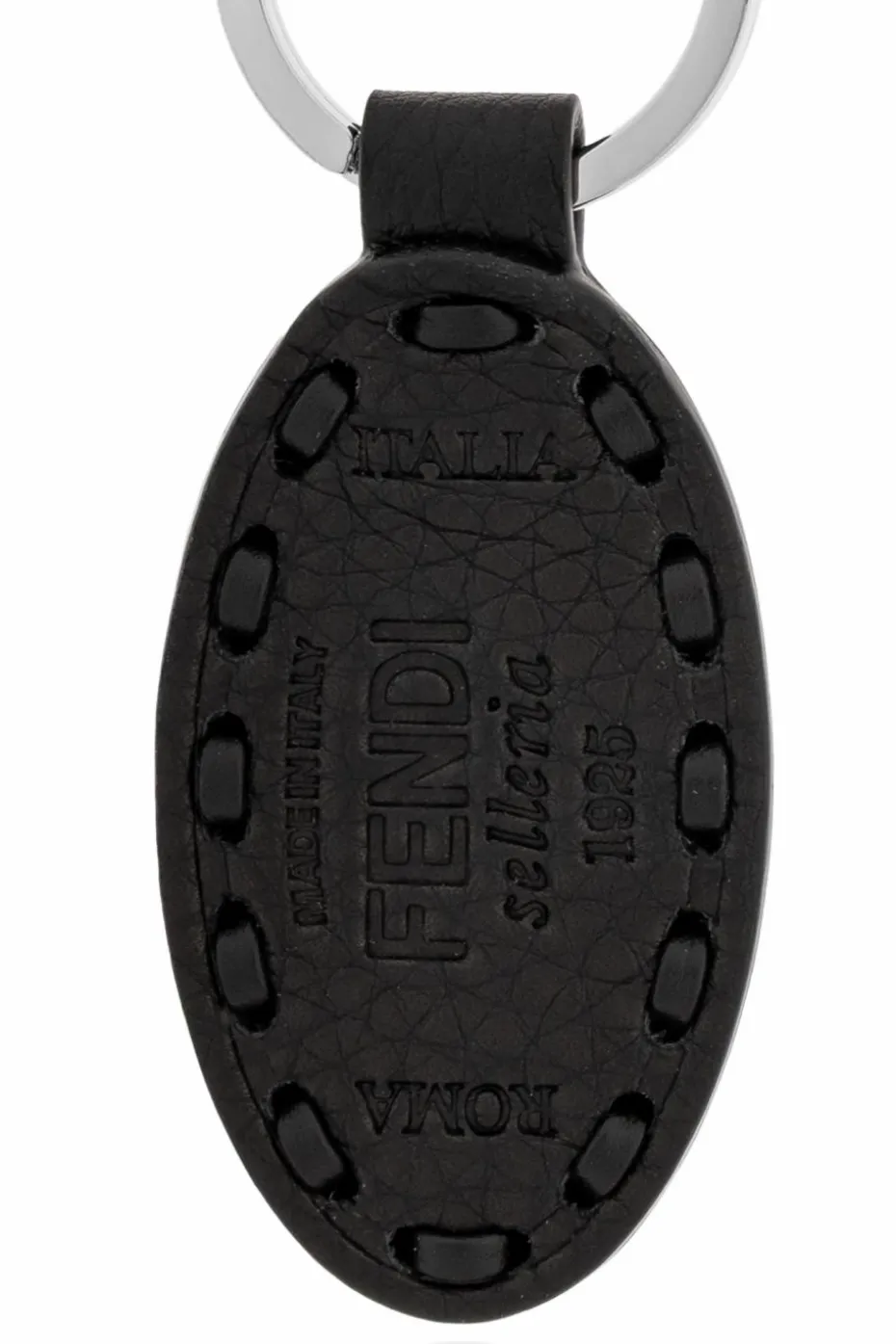 Fendi CZARNY Brelok do kluczy
