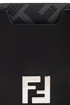 Fendi CZARNY Etui na karty MagSafe