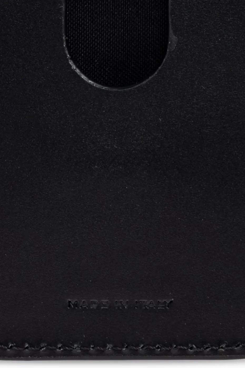 Fendi CZARNY Etui na karty MagSafe