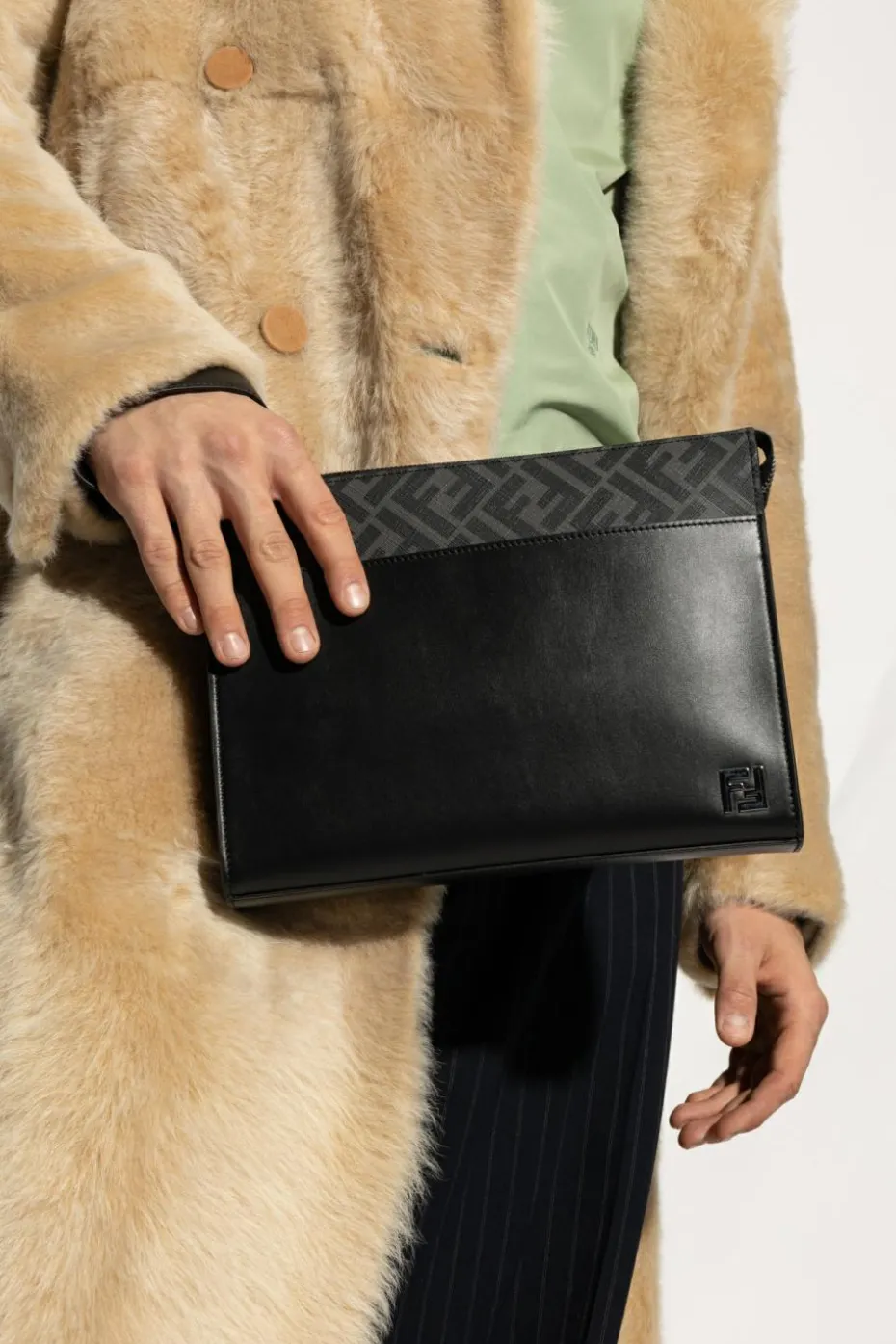 Fendi CZARNY Torba do ręki
