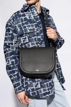 Fendi CZARNY Torba na ramię ‘Roma Chiodo’