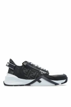 Fendi GRANATOWY Buty sportowe ‘Flow’