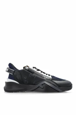 Fendi GRANATOWY Buty sportowe `Flow`