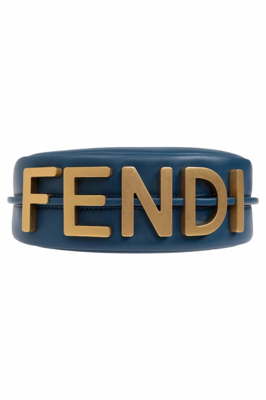 Fendi GRANATOWY Torba do ręki Fendigraphy Mini’