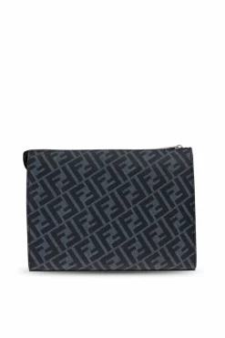 Fendi GRANATOWY Torba do ręki