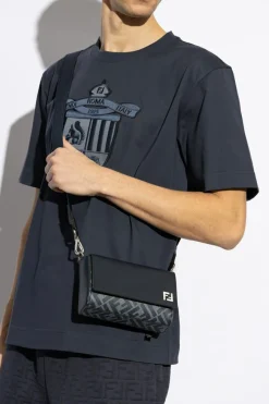 Fendi GRANATOWY Torba na ramię