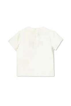 Fendi Kids BIAŁY T-shirt z logo