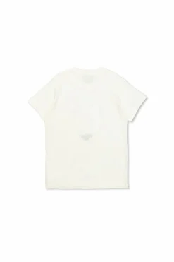 Fendi Kids BIAŁY T-shirt z nadrukiem