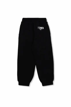 Fendi Kids CZARNY Spodnie dresowe