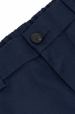 Fendi Kids GRANATOWY Bawełniane spodnie