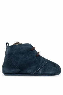 Fendi Kids GRANATOWY Zamszowe buty