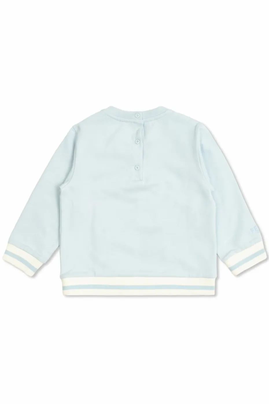 Fendi Kids jasnoniebieski Bluza z nadrukiem