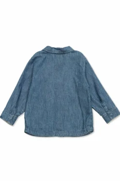 Fendi Kids NIEBIESKI Jeansowa koszula