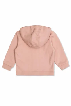 Fendi Kids RÓŻOWY Bluza z kapturem