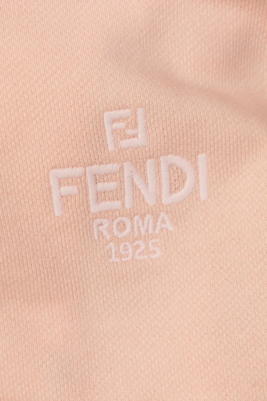 Fendi Kids RÓŻOWY Bluza z logo