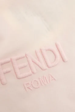 Fendi Kids RÓŻOWY Spódnica z logo