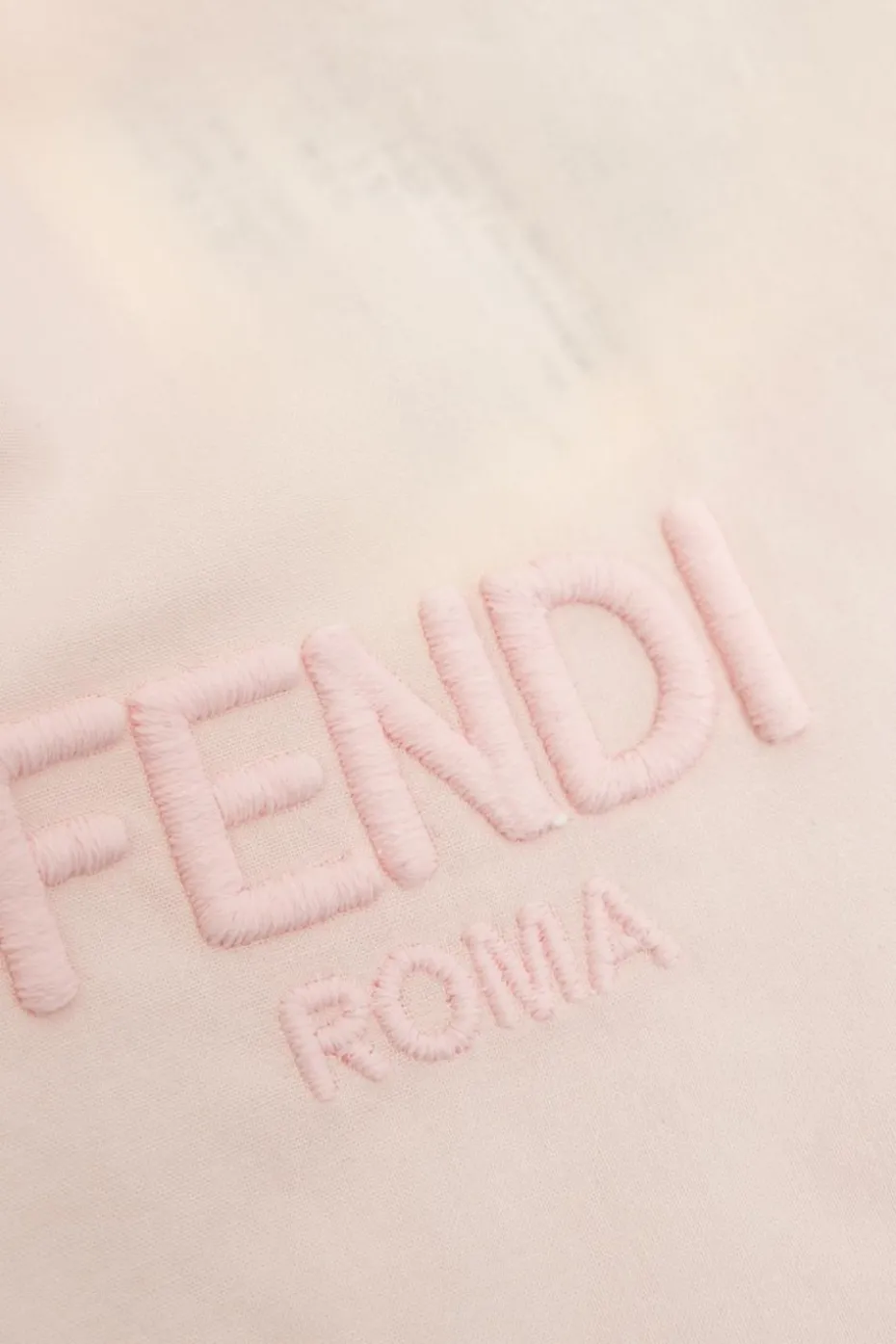 Fendi Kids RÓŻOWY Spódnica z logo