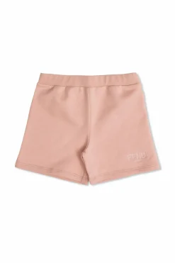 Fendi Kids RÓŻOWY Szorty z wyszytym logo
