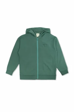 Fendi Kids ZIELONY Bluza z kapturem