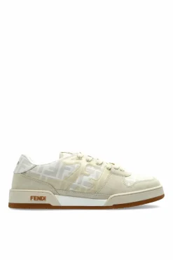 Fendi kremowy Buty sportowe `Fendi Match`