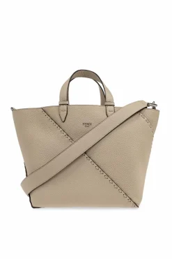 Fendi kremowy Torba do ręki