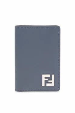 Fendi NIEBIESKI Składane etui na karty