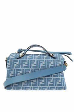 Fendi NIEBIESKI Torba do ręki `By The Way Soft Medium`