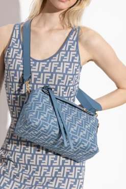 Fendi NIEBIESKI Torba do ręki `By The Way Soft Medium`