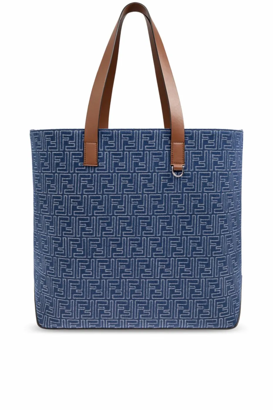Fendi NIEBIESKI Torba `FF Medium` typu `shopper`