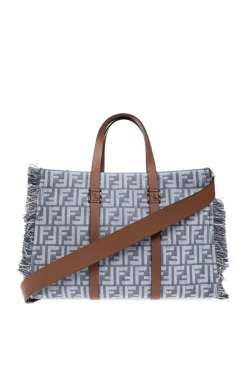 Fendi NIEBIESKI Torba `Summer` typu `shopper`