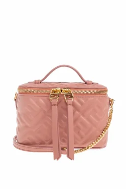 Fendi RÓŻOWY Kosmetyczka na pasku `Vanity`