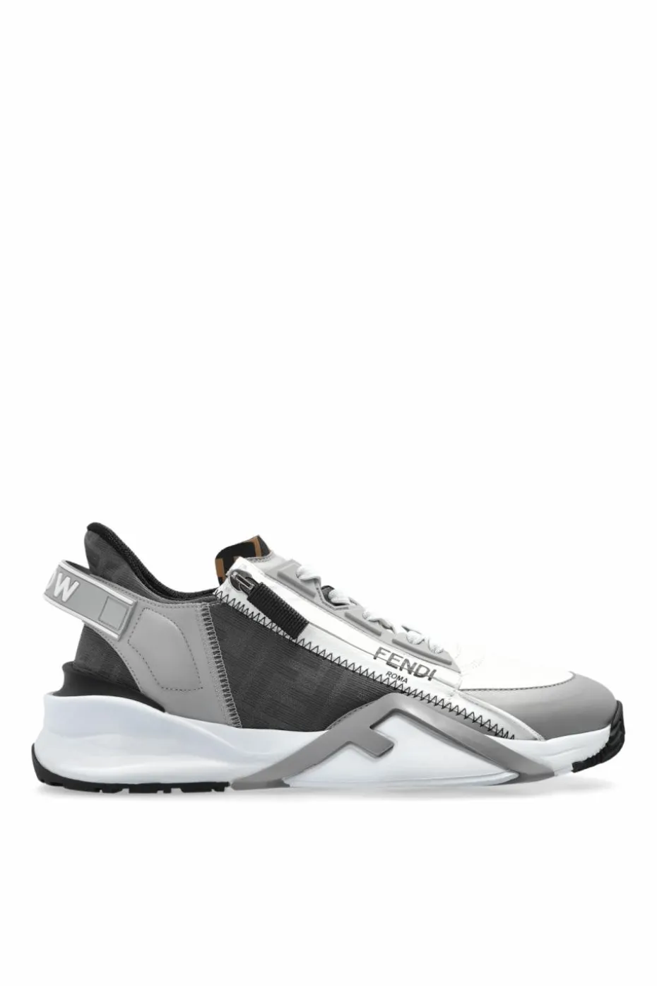 Fendi SZARY Buty sportowe `Flow`