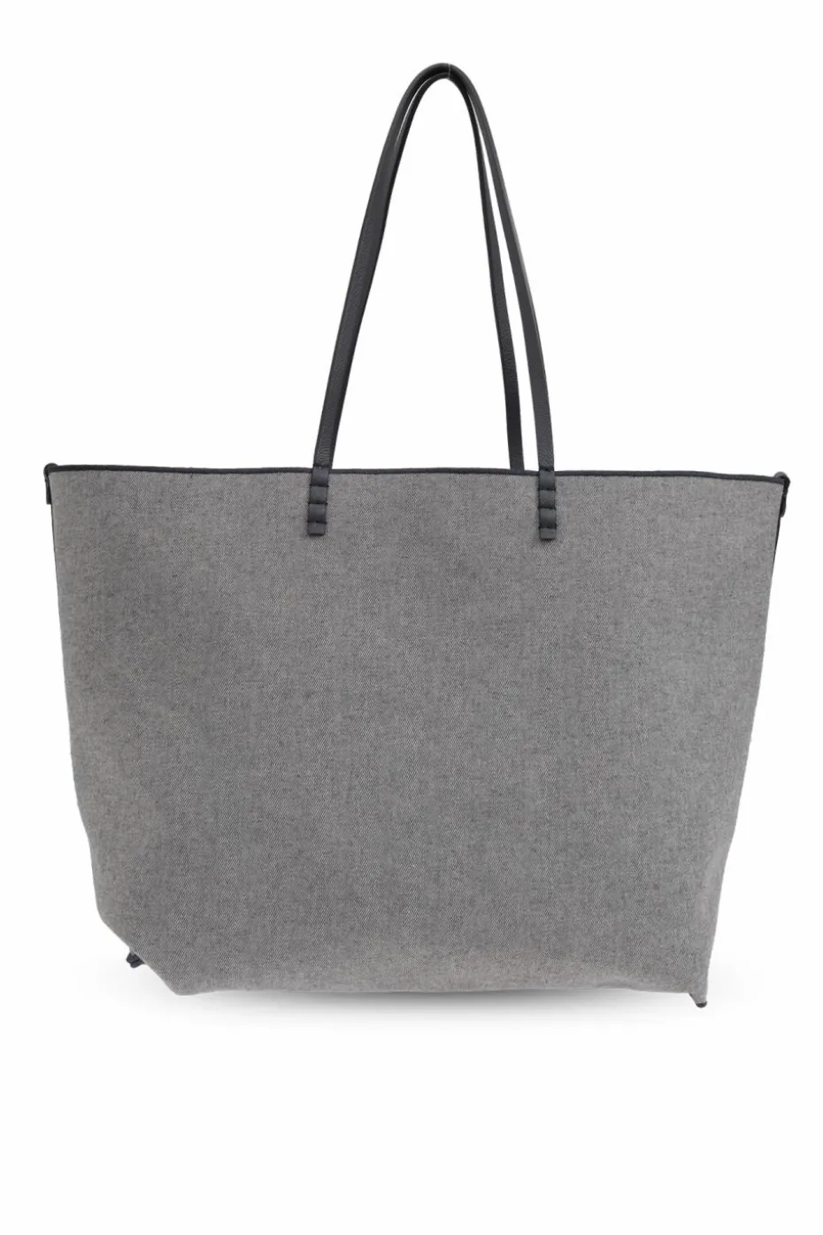 Fendi SZARY Dwustronna torba ‘Roll Large’ typu ‘shopper’