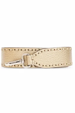 Fendi ZŁOTY Torba na ramię `Baguette`